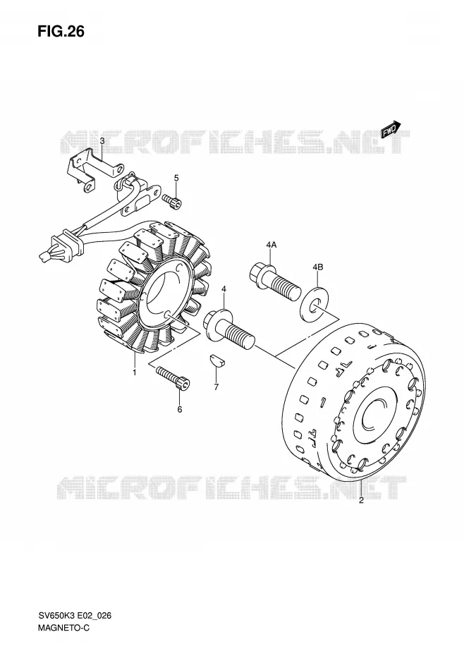 ONTSTEKING Suzuki MOTO 650 SV-S 2007  SV650SK7(E2)