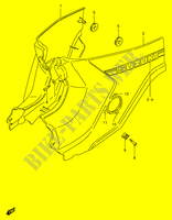 ACHTER KUIP  (MODELE G/R/S/V) voor Suzuki FB 100 1999