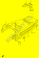 ACHTER KUIP   SEAT COWL (MODELE V/X/Y) voor Suzuki FB 100 1999