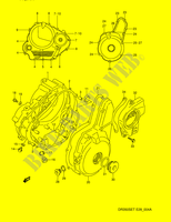 CASING (MODELE R/S/T) voor Suzuki DR 350 1994