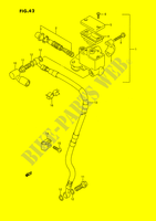 FRONT HOOFDREMCILINDER (DR350SL/SM/SN/SP/SR) voor Suzuki DR 350 1992