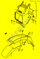 HEADLIGHT BOWL   FRONT FENDER (DR500RH) voor Suzuki DR 500 1988