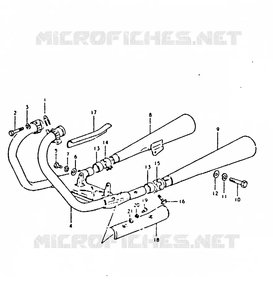 GELUIDDEMPER Suzuki MOTO 250 GS 1999  GS250TX(T/X)