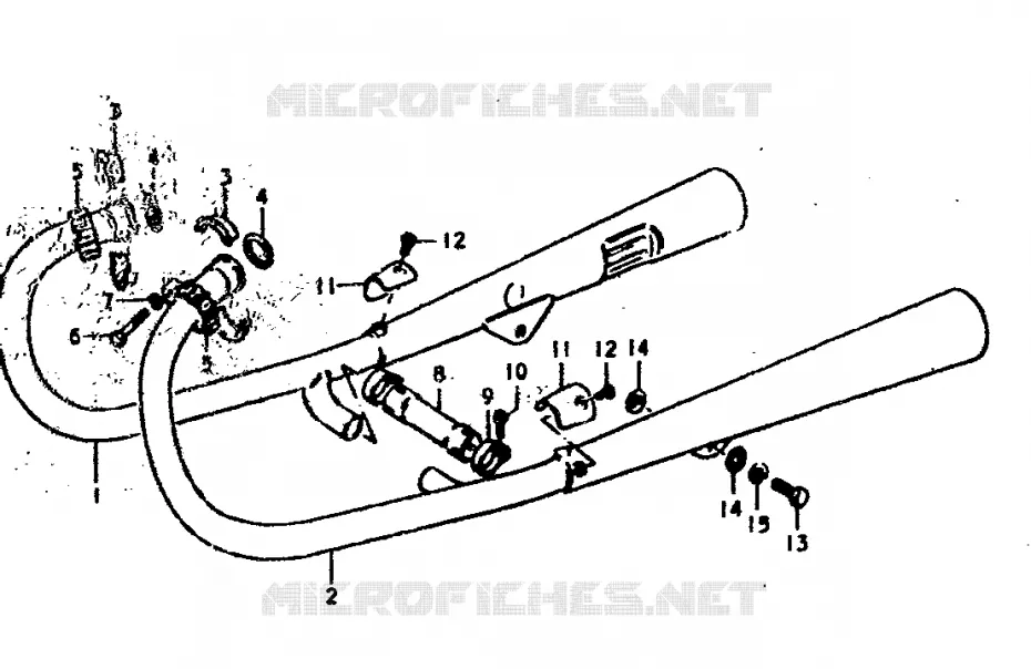 GELUIDDEMPER Suzuki MOTO 400 GS 1978  GS400EC(C/N)