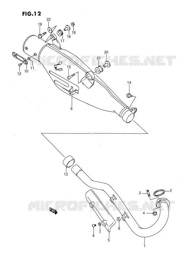 GELUIDDEMPER Suzuki MOTO 650 DR 1994  DR650R(E4)
