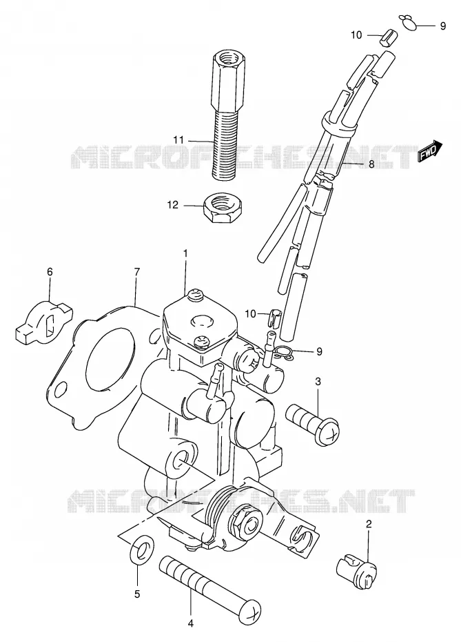 OLIEPOMP Suzuki SCOOTER 50 FM 1994  FM50AR(E20)