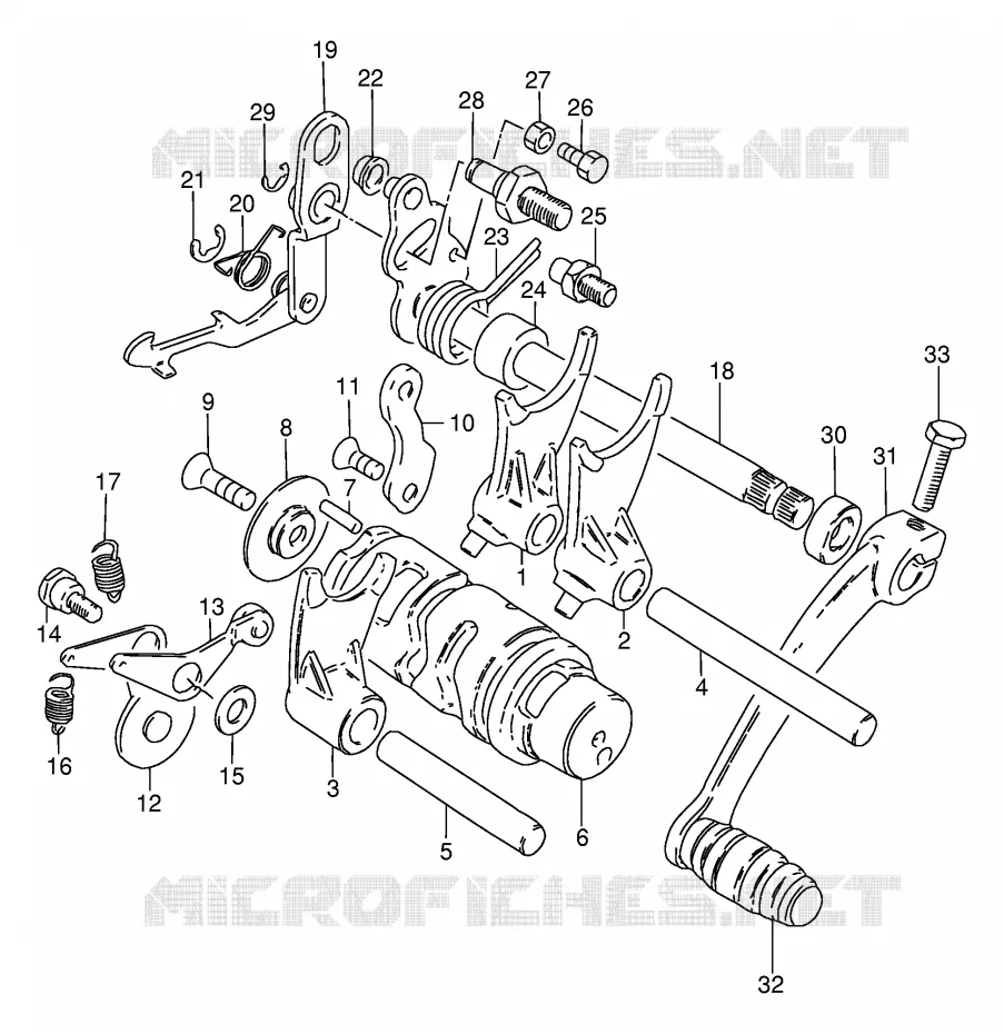 SCHAKELEN ASSY Suzuki MOTO 80 DS 1999  DS80X(E24)
