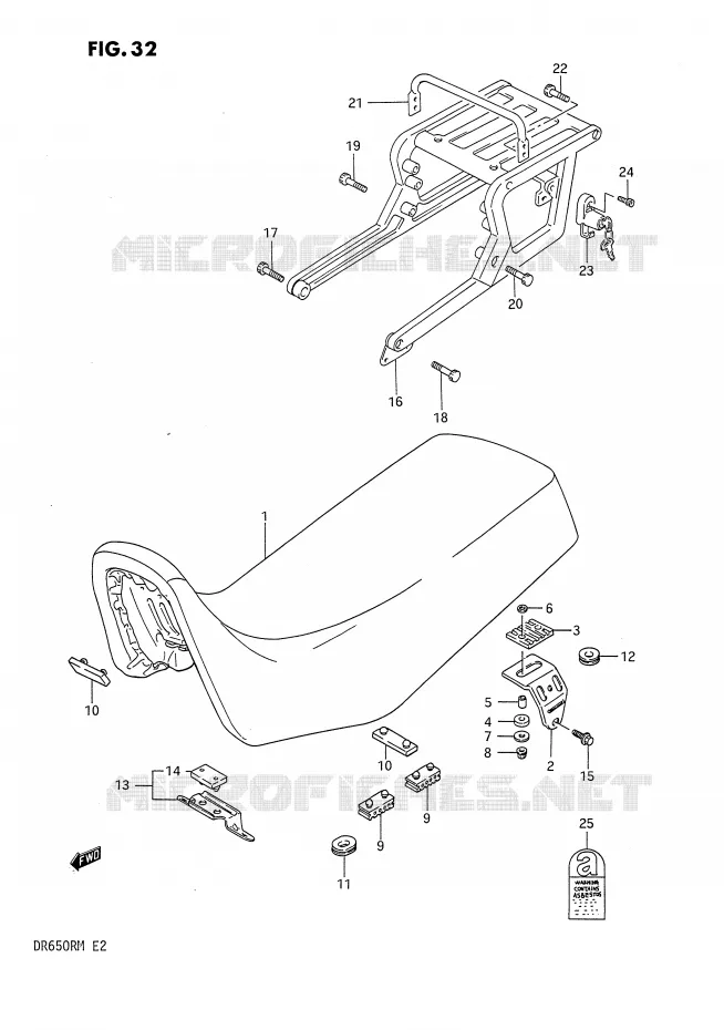 SEAT Suzuki MOTO 650 DR 1990  DR650RL(E2)