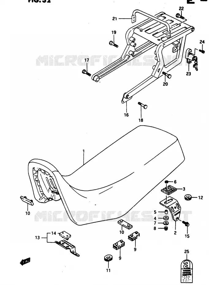 SEAT Suzuki MOTO 650 DR 1990  DR650RL(L)