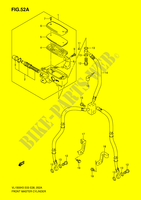FRONT HOOFDREMCILINDER (MODEL K7/K8/K9) voor Suzuki BOULEVARD 1500 2007