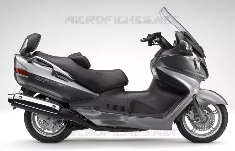 * PHOTOGRAPHIE DE COULEUR AN650AK9 * Suzuki SCOOTER 650 BURGMAN 2008  AN650K8(E2)