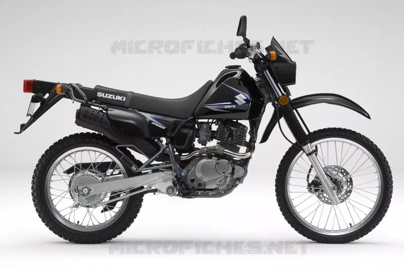 * PHOTOGRAPHIE DE COULEUR DR200SEK9 * Suzuki MOTO 200 DR 2008  DR200SEK8(E6)