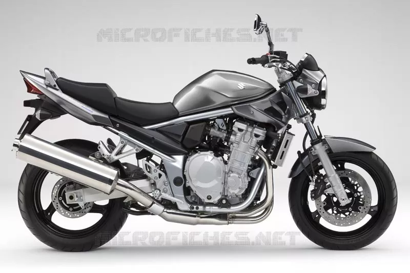 * PHOTOGRAPHIE DE COULEUR GSF1250K9 * Suzuki MOTO 1250 BANDIT-S 2010  GSF1250SAL0(E2)