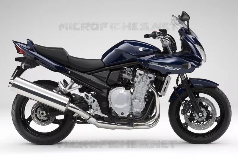 * PHOTOGRAPHIE DE COULEUR GSF1250SAK9 * Suzuki MOTO 1250 BANDIT-N 2008  GSF1250K8(E2)