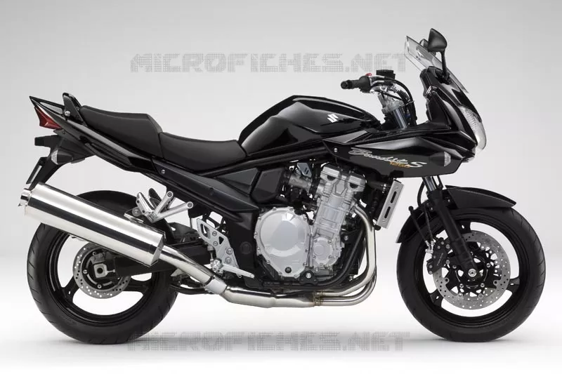 * PHOTOGRAPHIE DE COULEUR GSF1250SK9 * Suzuki MOTO 1250 BANDIT-S 2009  GSF1250SAK9(E2)