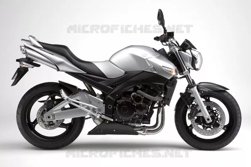 * PHOTOGRAPHIE DE COULEUR GSR600AK7 * Suzuki MOTO 600 GSR 2009  GSR600K9(E2)