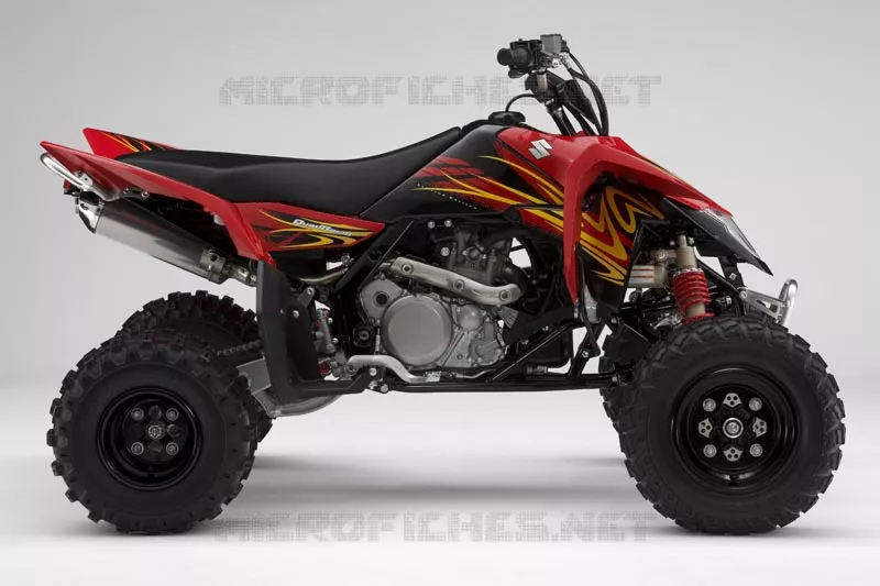 * PHOTOGRAPHIE DE COULEUR LT-R450ZK9 * Suzuki QUAD 450 QUADRACER 2009  LT-R450K9(E19)