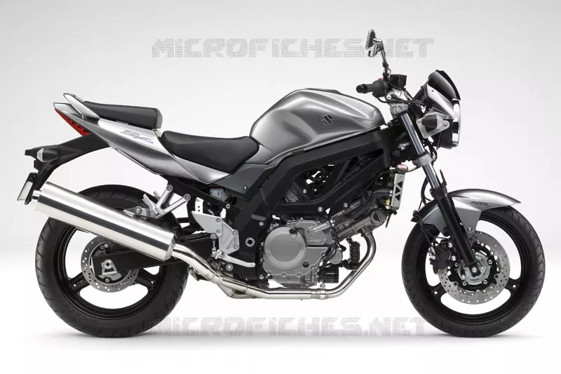 * PHOTOGRAPHIE DE COULEUR SV650AK9 * Suzuki MOTO 650 SV 2009  SV650SK9(E2)