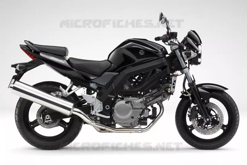 * PHOTOGRAPHIE DE COULEUR SV650K9 * Suzuki MOTO 650 SV-S 2010  SV650SAL0(E3/E28)