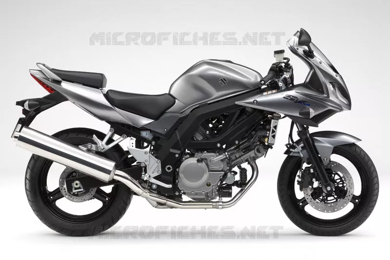 * PHOTOGRAPHIE DE COULEUR SV650SK9 * Suzuki MOTO 650 SV 2009  SV650SAK9(E2)