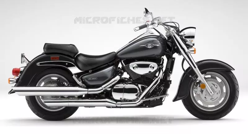 * PHOTOGRAPHIE DE COULEUR VL1500K9 * Suzuki MOTO 1500 BOULEVARD 2009  VL1500K9(E3/E28)