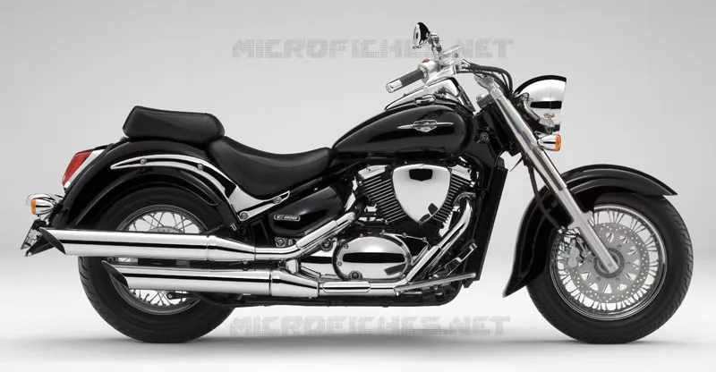 * PHOTOGRAPHIE DE COULEUR VL800K9 * Suzuki MOTO 800 VOLUSIA 2009  VL800TK9(E3/E28)