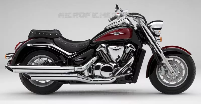 * PHOTOGRAPHIE DE COULEUR VLR1800TK9 * Suzuki MOTO 1800 BOULEVARD 2008  VLR1800K8(E3/E28)