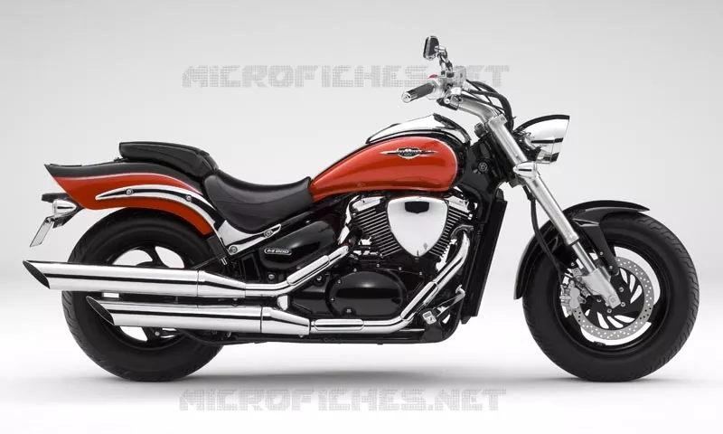 * PHOTOGRAPHIE DE COULEUR VZ800ZK9 * Suzuki MOTO 800 MARAUDER 2008  VZ800ZUK8(E2)