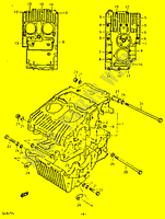 CASING voor Suzuki GS 425 1992