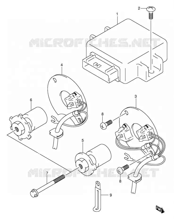 ALTERNATOR Suzuki MOTO 500 GS-E 2001  GS500UK1(E2)