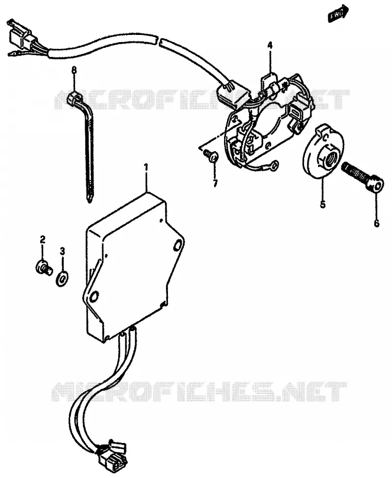 ALTERNATOR Suzuki MOTO 750 GSX-R 1986  GSX-R750G(F/G/H)