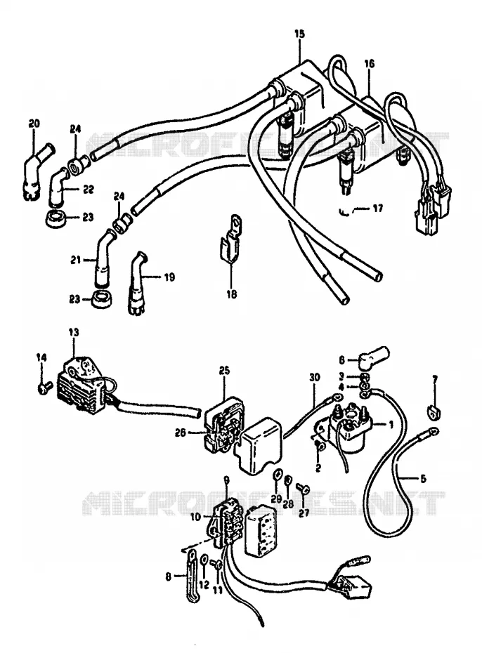 ELEKTRISCH Suzuki MOTO 550 GS 1981  GS550MX(X/Z)