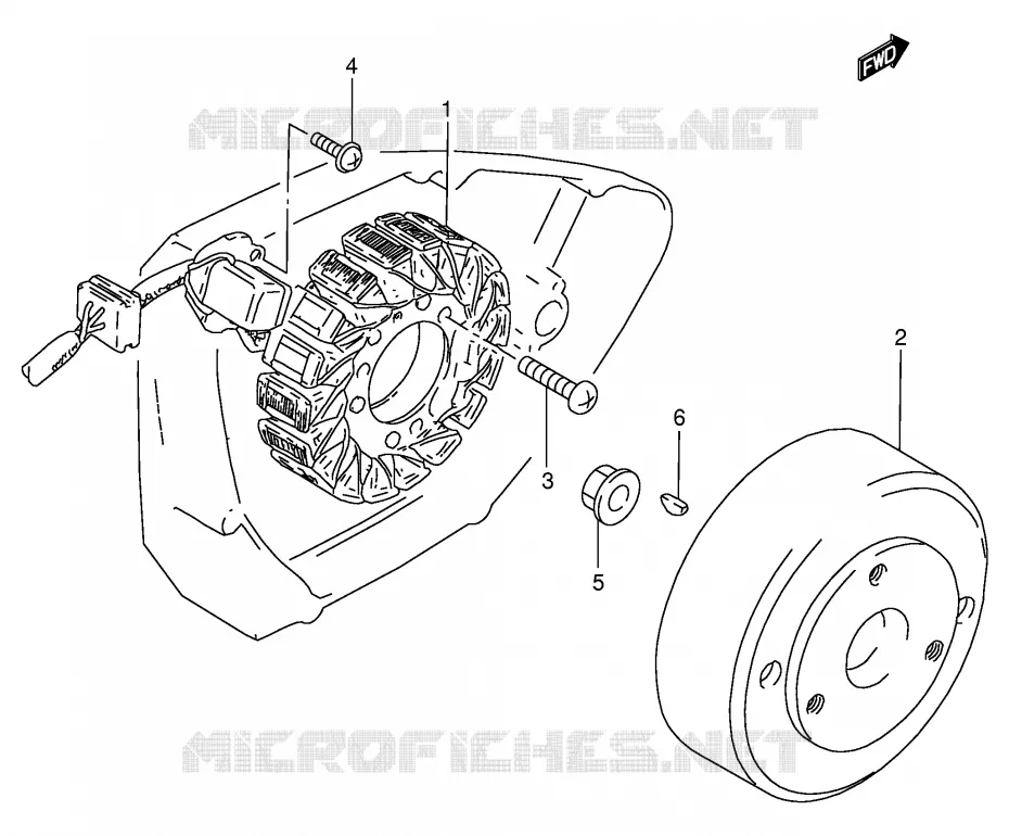 ONTSTEKING Suzuki MOTO 125 GN 1991  GN125EM(E1)