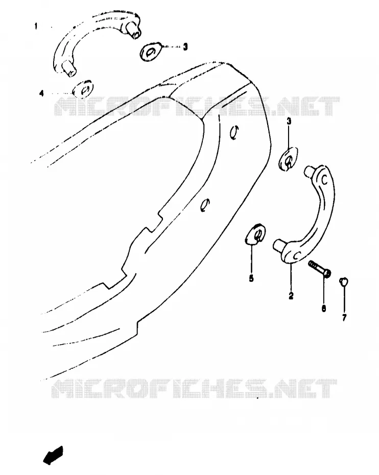 RIGHT SWITCH - HANDGREEP Suzuki MOTO 1200 BANDIT 2000  GSF1200Y(T/V/W/X/Y)