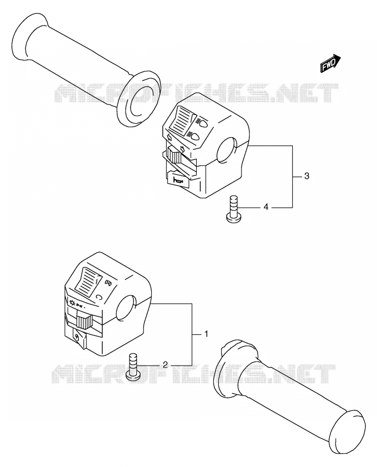 SCHAKELAARS (GS125SX/SY,GS125SUX/SUY) Suzuki MOTO 125 GS 2000  GS125SY(E71)