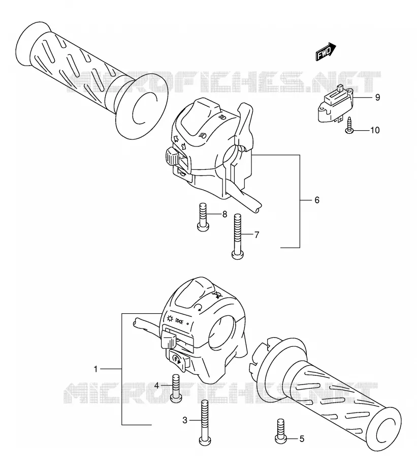 SCHAKELAARS Suzuki MOTO 500 GS-E 2002  GS500HUK2(E2)