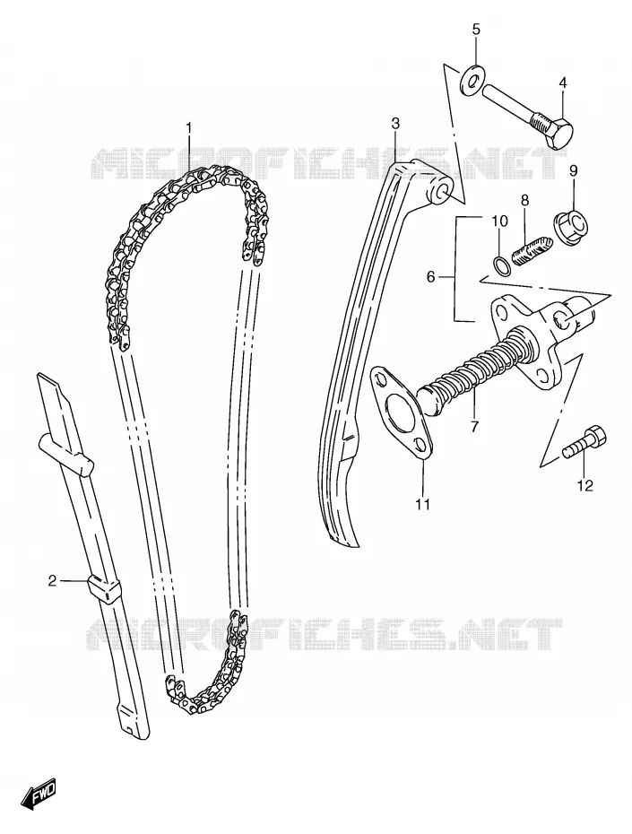 TIMING Suzuki MOTO 125 GS 2000  GS125ESY(E71)