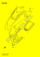 CENTRAL KUIP (MODEL L0) voor Suzuki QUADSPORT 50 2014