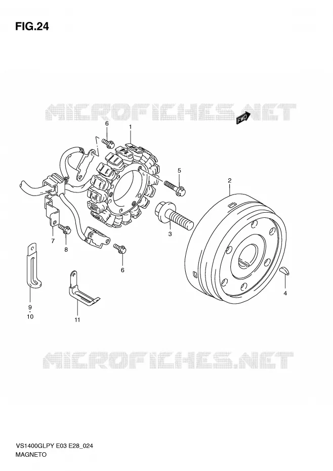 ONTSTEKING Suzuki MOTO 1400 INTRUDER 2002  VS1400GLPK2(E3/E28)