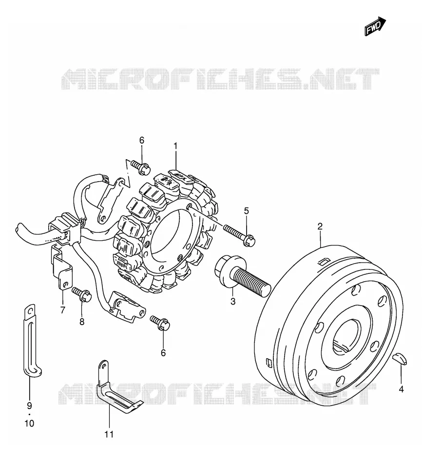ONTSTEKING Suzuki MOTO 1400 INTRUDER 2000  VS1400GLPY(E2)