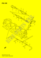 GASKLEPHUIS SLANG / JOINT (MODELE K2/K3) voor Suzuki GSX-R 750 2002