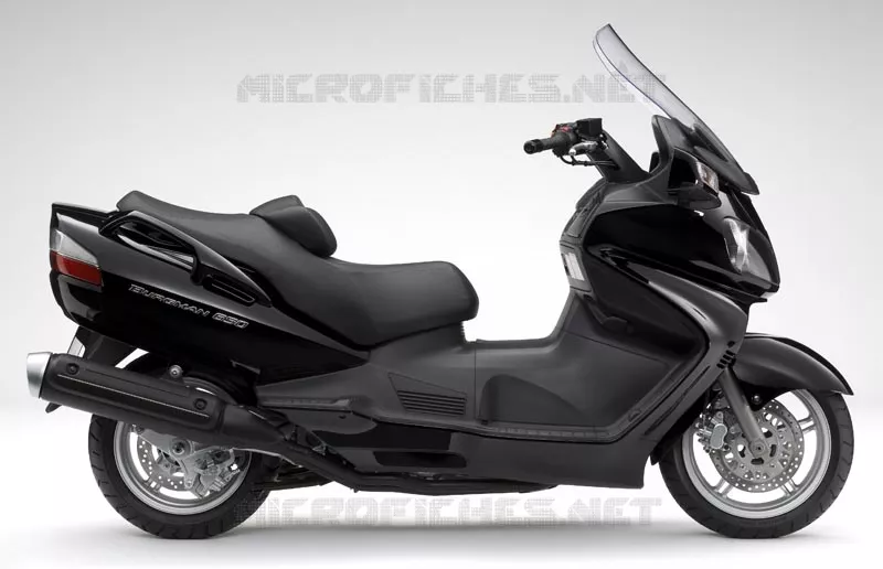 * PHOTOGRAPHIE DE COULEUR AN650K9 * Suzuki SCOOTER 650 BURGMAN 2007  AN650K7(E2)