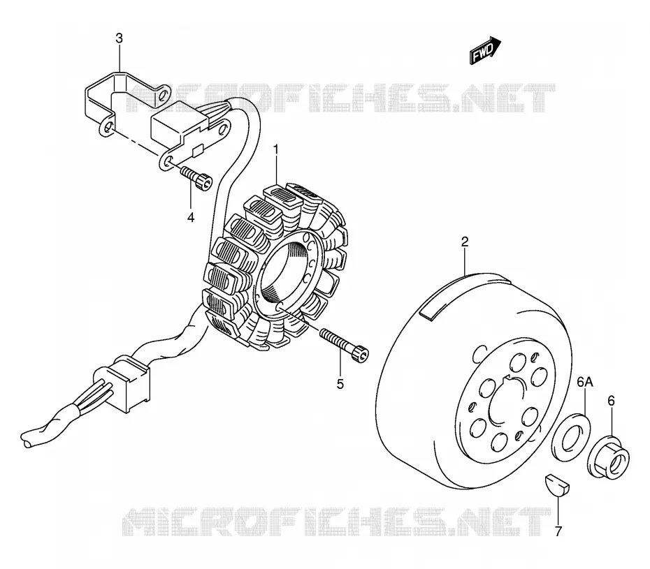 ONTSTEKING (DR-Z400Y/K1/K2/K3) Suzuki MOTO 400 DR-Z 2000  DR-Z400EY(E3/E28)