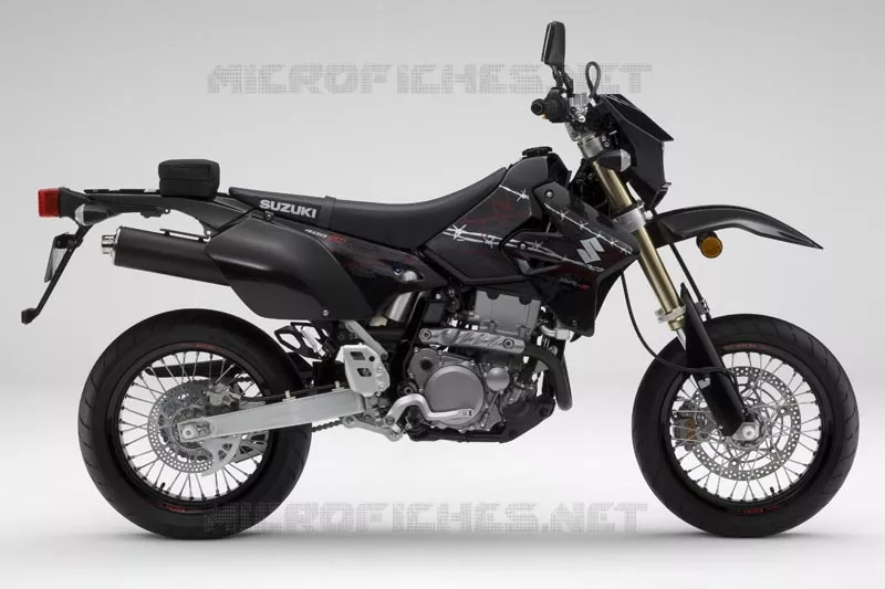 * PHOTOGRAPHIE DE COULEUR DR-Z400SMK9 * Suzuki MOTO 400 DR-Z 2006  DR-Z400SMK6(E3/E28)