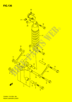 SCHOKBREKER AANEENSCHAKELING (DL650L1 E3) voor Suzuki V-STROM 650 2011