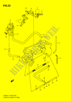 GASKLEPHUIS MONTAGE (DL650AL1 E33) voor Suzuki V-STROM 650 2011
