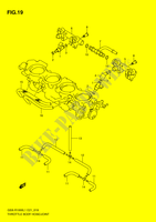 GASKLEPHUIS SLANG / JOINT (GSX R1000L1 E24) voor Suzuki GSX-R 1000 2011