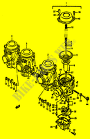 CARBURATOR (VOIR NOTE) voor Suzuki GSX-R 1100 1991