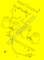 CARBURETOR AANSLUITINGEN (MODELE V/W) voor Suzuki GSX-R 1100 1997