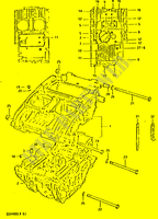 CASING voor Suzuki GSX 400 1980